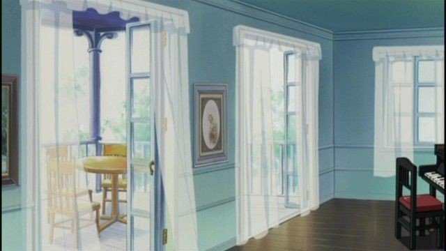 旧三笠ホテル内部の場面