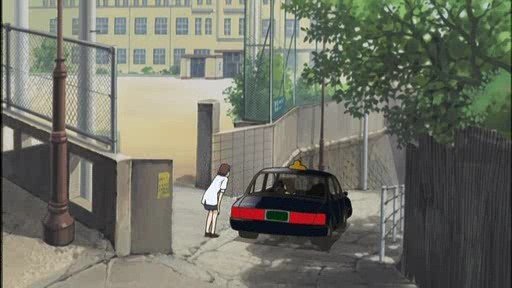 The road to Tsuchido Elementary