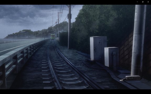 Railway crossing near Kamakura High School Station