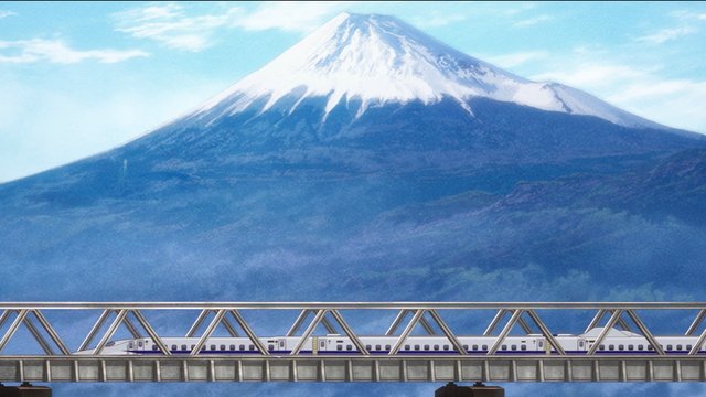 Fujikawa Bridge on the Tokaido Shinkansen