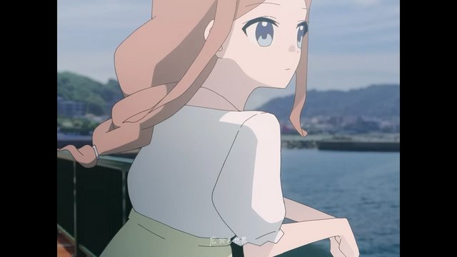 堤防での会話
