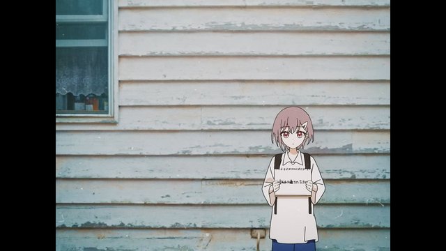 砂時計看板のカフェ
