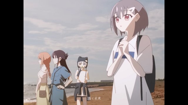 Ōhama Beach - Tomori and Anon's walk