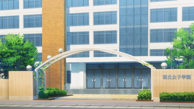 羽丘女子学園の校門