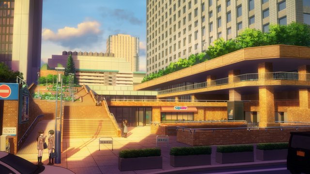 サンシャインシティ前の交差点