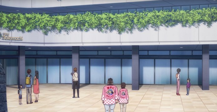 Date plaza under the Tokyo Skytree