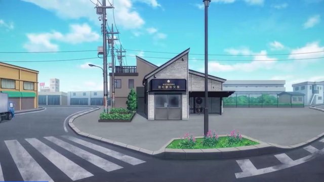 Hamura Station West Exit Police Box