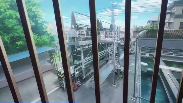Gray Pipe Building