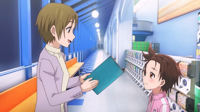 廊下での出会い