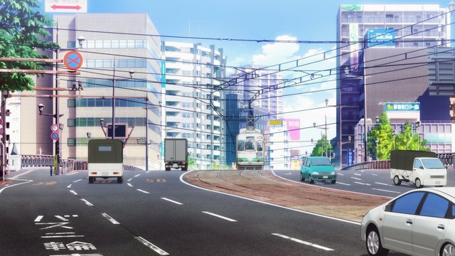 Twilight conversation on Daikō Bridge