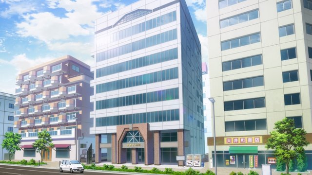 In Front of the Cram School