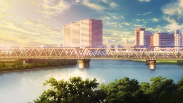 Crossing the Rokugogawa Bridge
