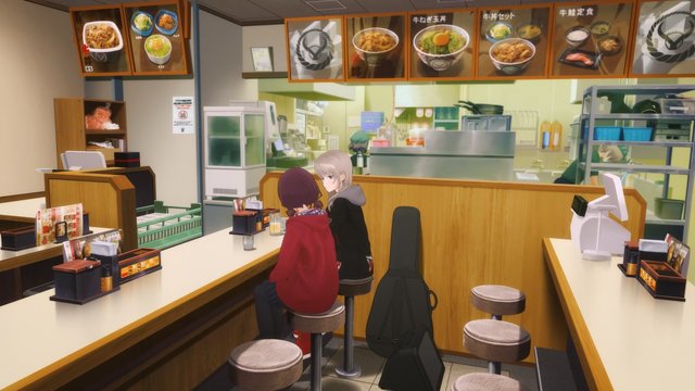 First meeting at Yoshinoya