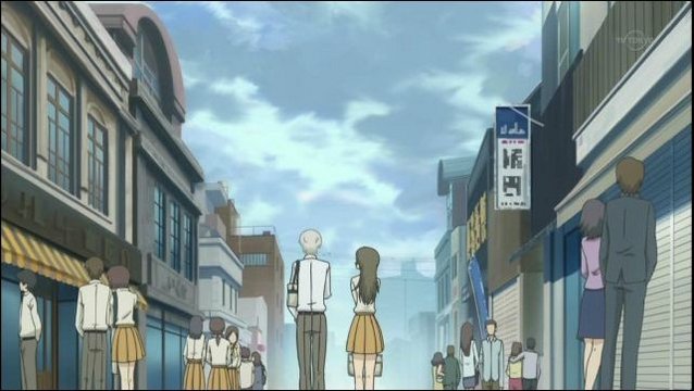 Nanami's way to school