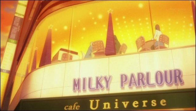 Coffee shop where Fuyumi works