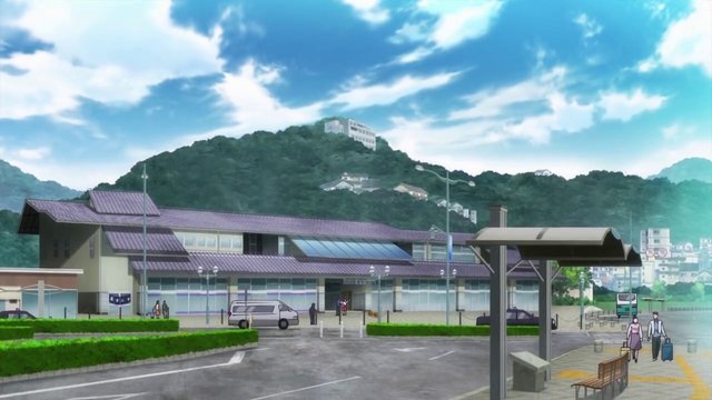 Onomichi Station square