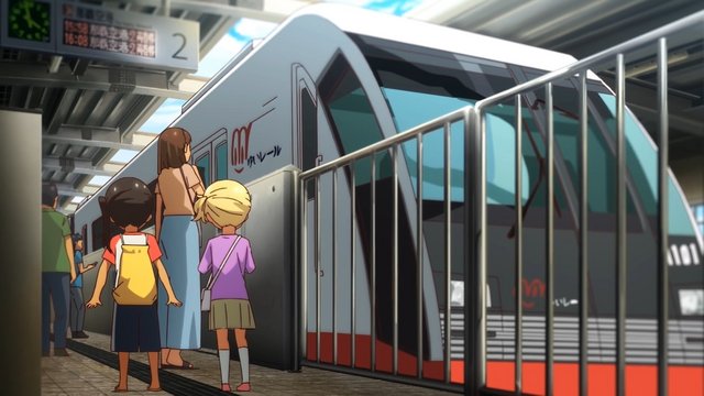 Inside YUI-RAIL Shuri Station