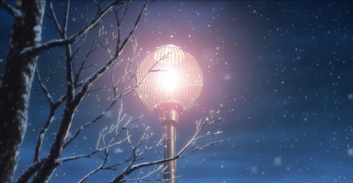 Meika Park streetlight scene