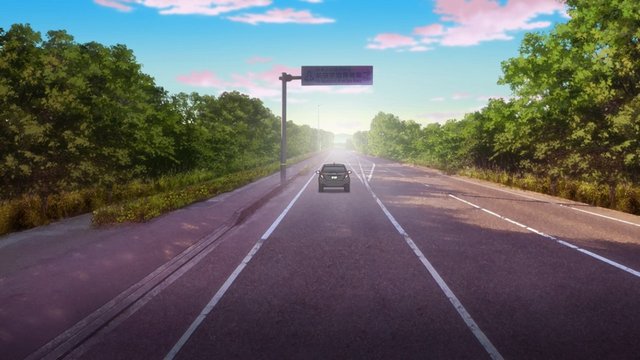 A scene by the prefectural road