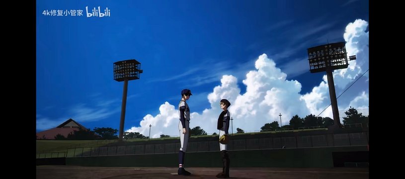 First showdown on the baseball field