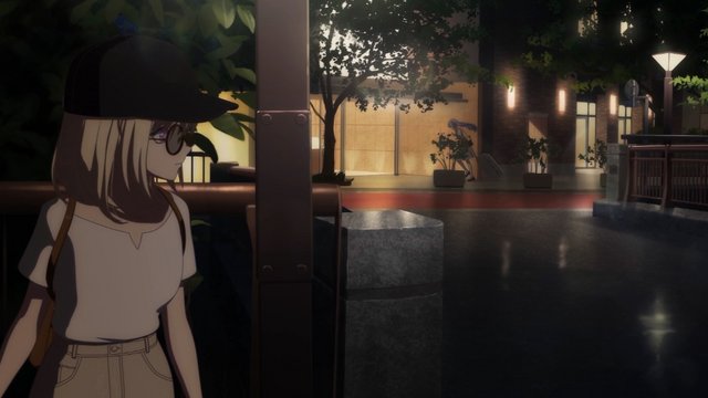 Night talk on Hourai Bridge