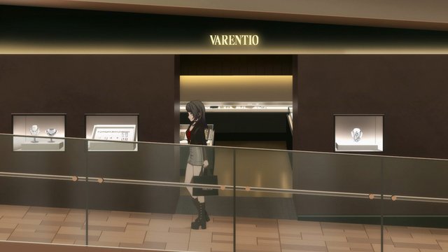 A moment by a luxury store