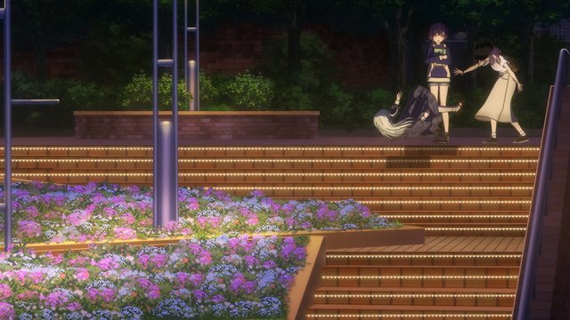 Northwest staircase of Sunshine City