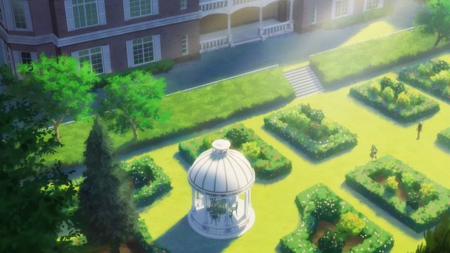 Rose Garden and Western House