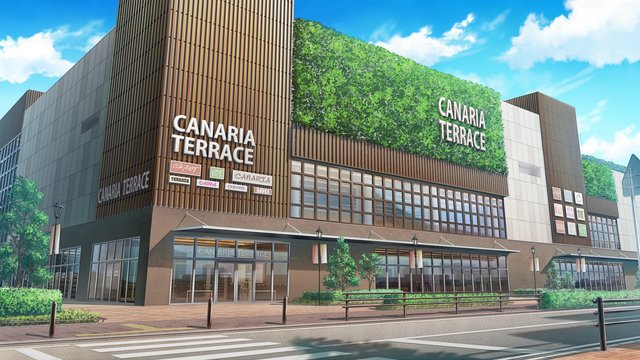 The Canal-side Shopping Mall