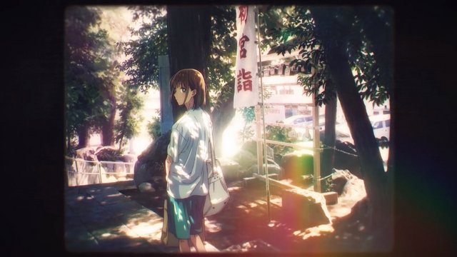 Meeting at the shrine steps
