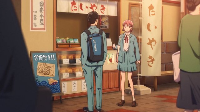 After-school talk at the taiyaki shop
