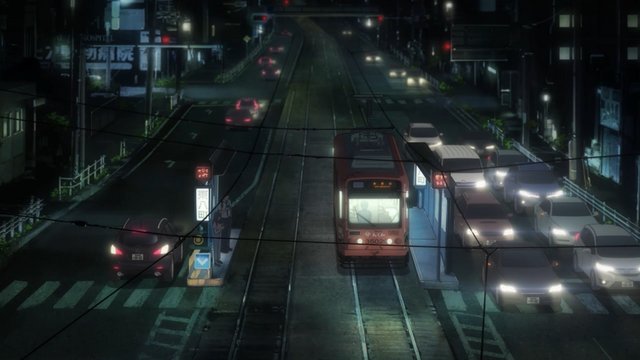 下校途中の曲がり角での会話