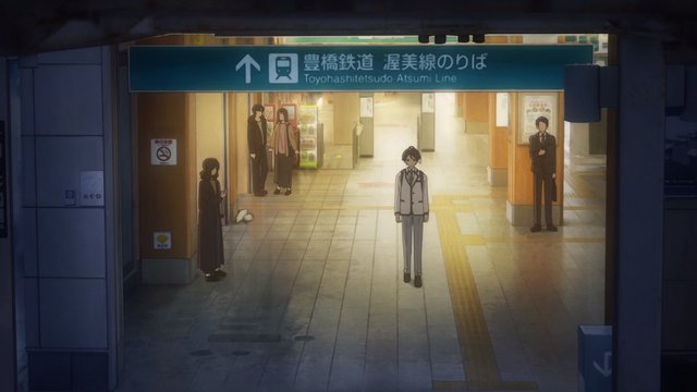 新豊橋駅前階段