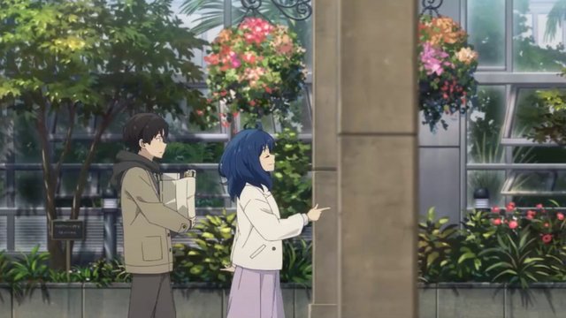 温室の回廊