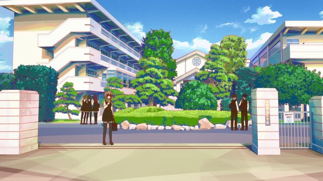 Maebashi High School Main Gate
