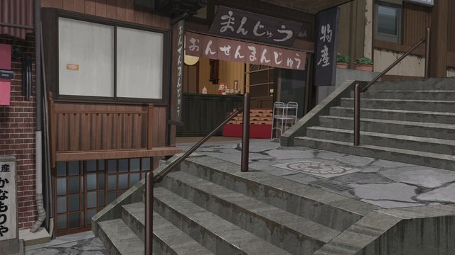 Buying Buns at Yunohana