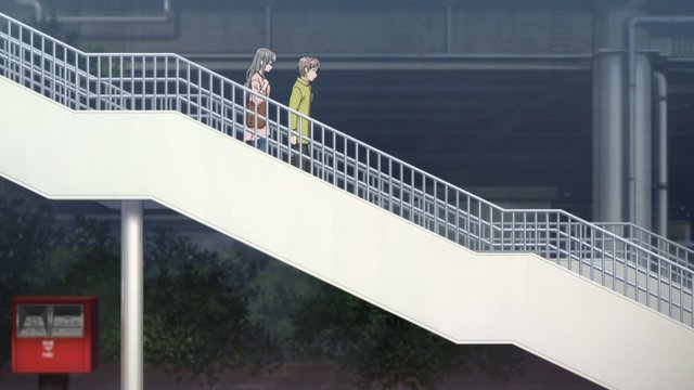 Fujisawa Station North Exit Stairs