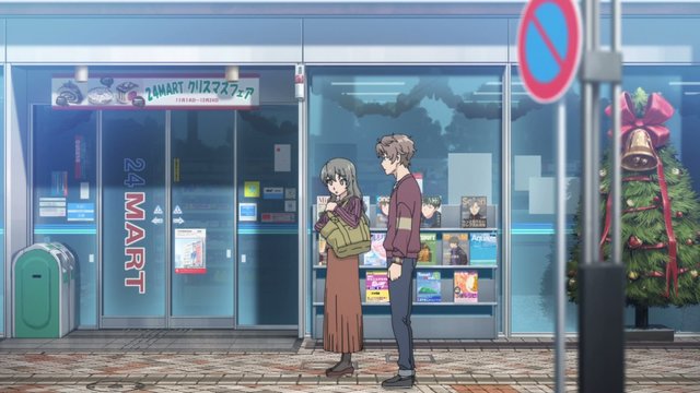 The protagonist's usual convenience store