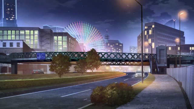 A parking lot near Yokohama