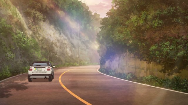 Conversation by the prefectural road