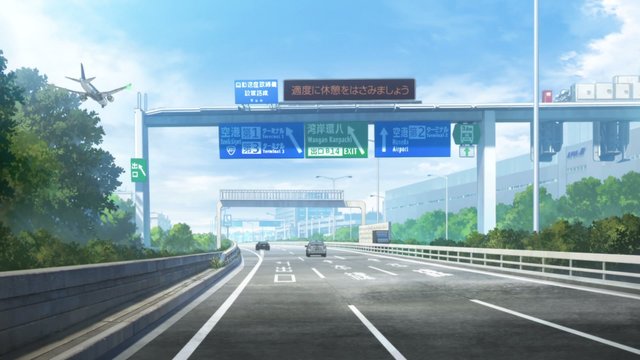 Shuto Expressway Bayshore Route night view