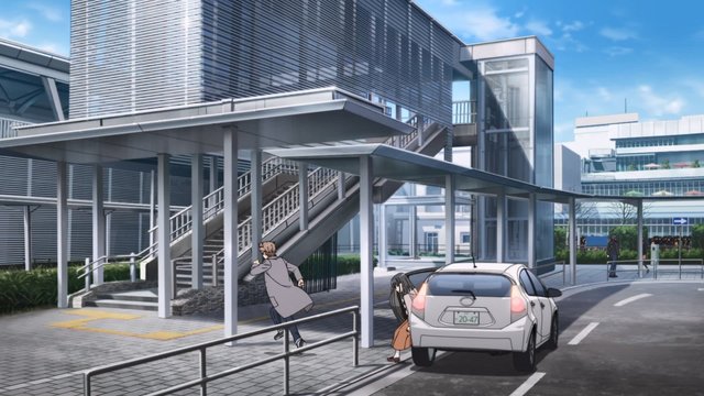Tsujidō Station South Exit - End of Episode 13