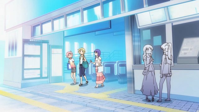 Gathering at the station