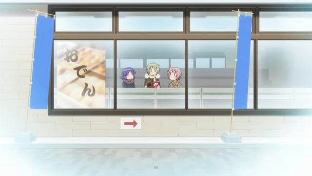Convenience store in episode 7