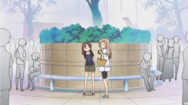 In front of Hachikō statue