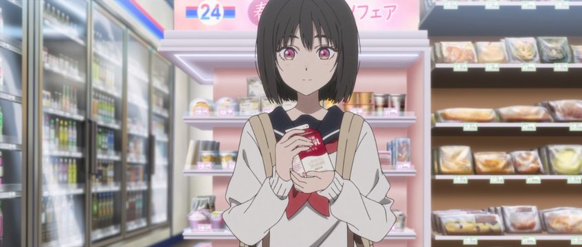 Convenience store scene in episode 1 of The Little Lies We All Tell
