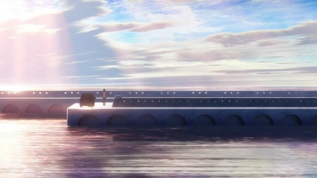 Bridge where Hikari witnesses Akira and Manaka's kiss