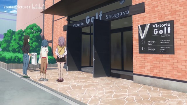 ゴルフ用品店での買い物