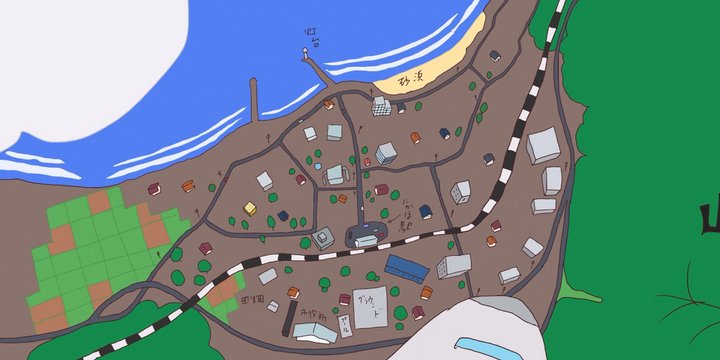 夏の田舎道