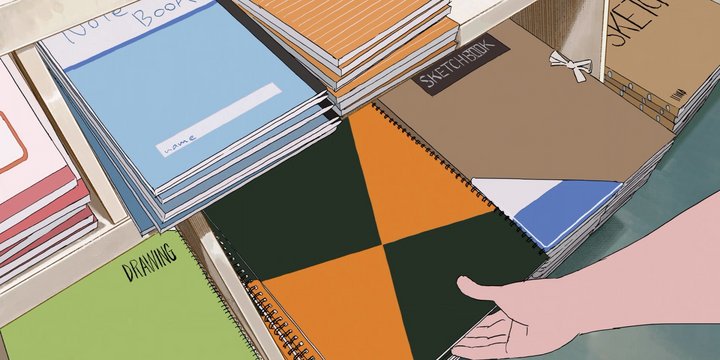 Fujino's often-visited bookstore